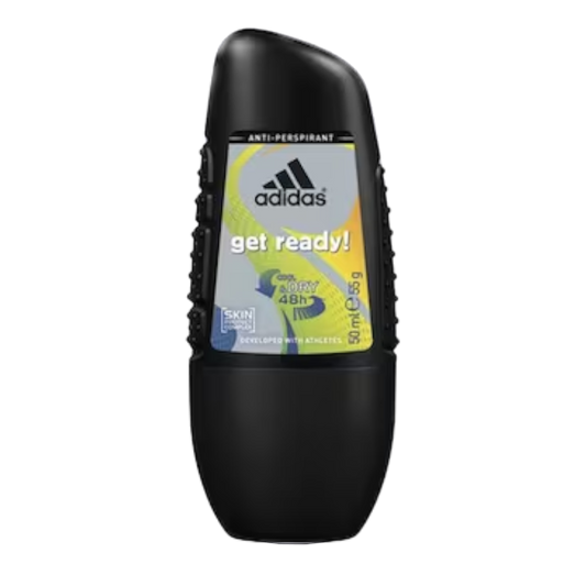 Adidas Get Ready Roll-On Deodorant For Him - 50ml