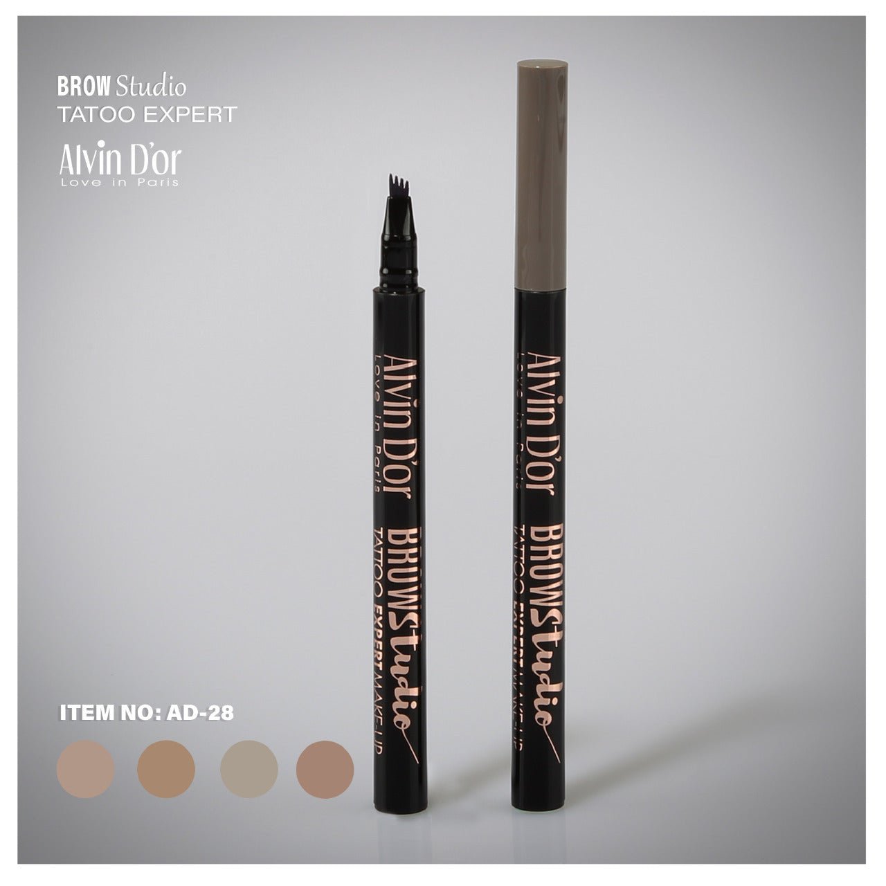 Alvin D'Or Ad-28 Brow Studio Tattoo Expert Make-Up - Medaid