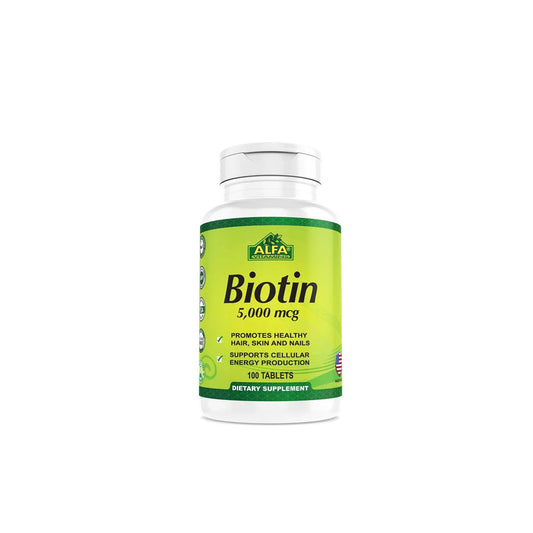 Alfa Biotin 5000 mcg - Medaid