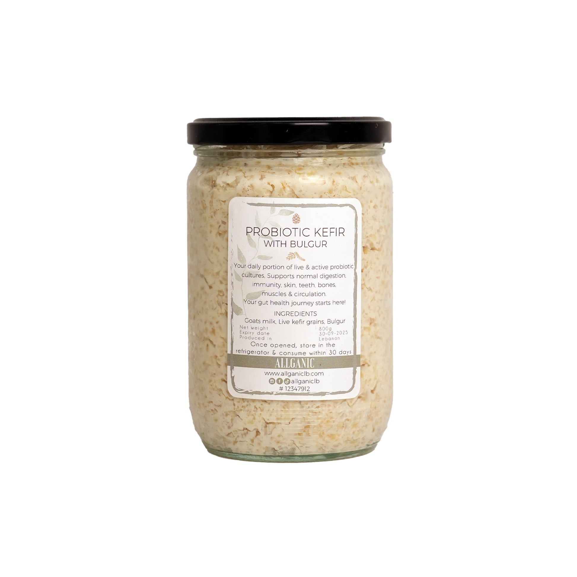 ALLGANIC NATURAL PROBIOTIC  KEFIR WITH BULGUR - Medaid International