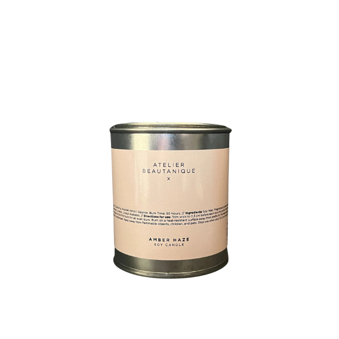 Atelier Beautanique Soy Candle Amber Haze 300g - Medaid International