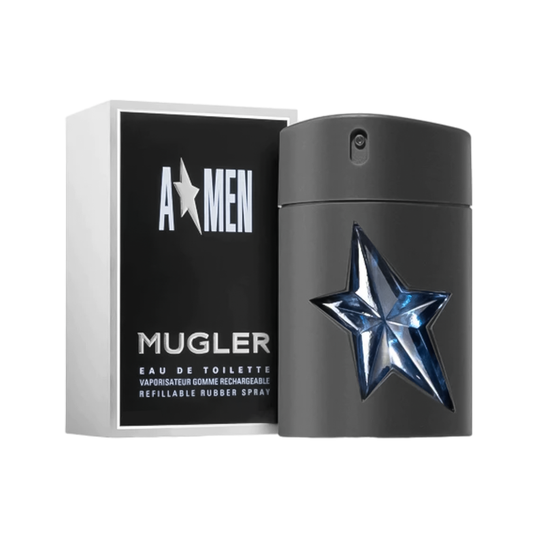 Mugler Angel Men Eau de Toilette Rechargeable Pour Homme - 100ml - Medaid