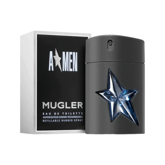 Mugler Angel Men Eau de Toilette Rechargeable Pour Homme - 100ml - Medaid