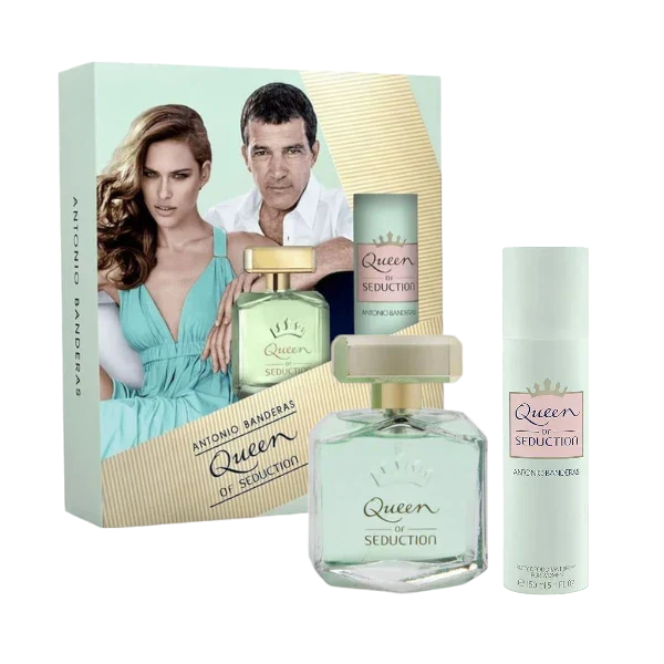 Antonio Banderas Queen Of Seduction Gift Set Pour Femme - Medaid