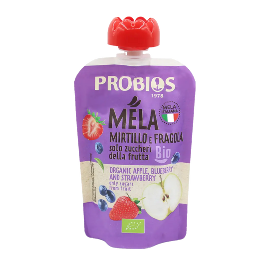 Organic Apple, Blueberry, and Strawberry Pulp - Medaid International