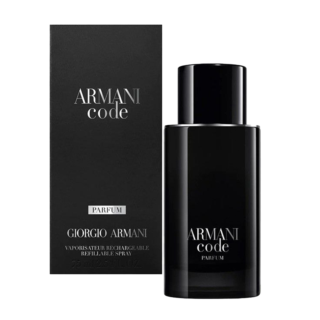 Giorgio Armani Code Parfum Pour Homme - 2 Sizes - Medaid