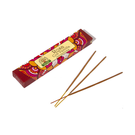 AROMA INCENSE STICKS - ROSE WITH VANILLA - Medaid International