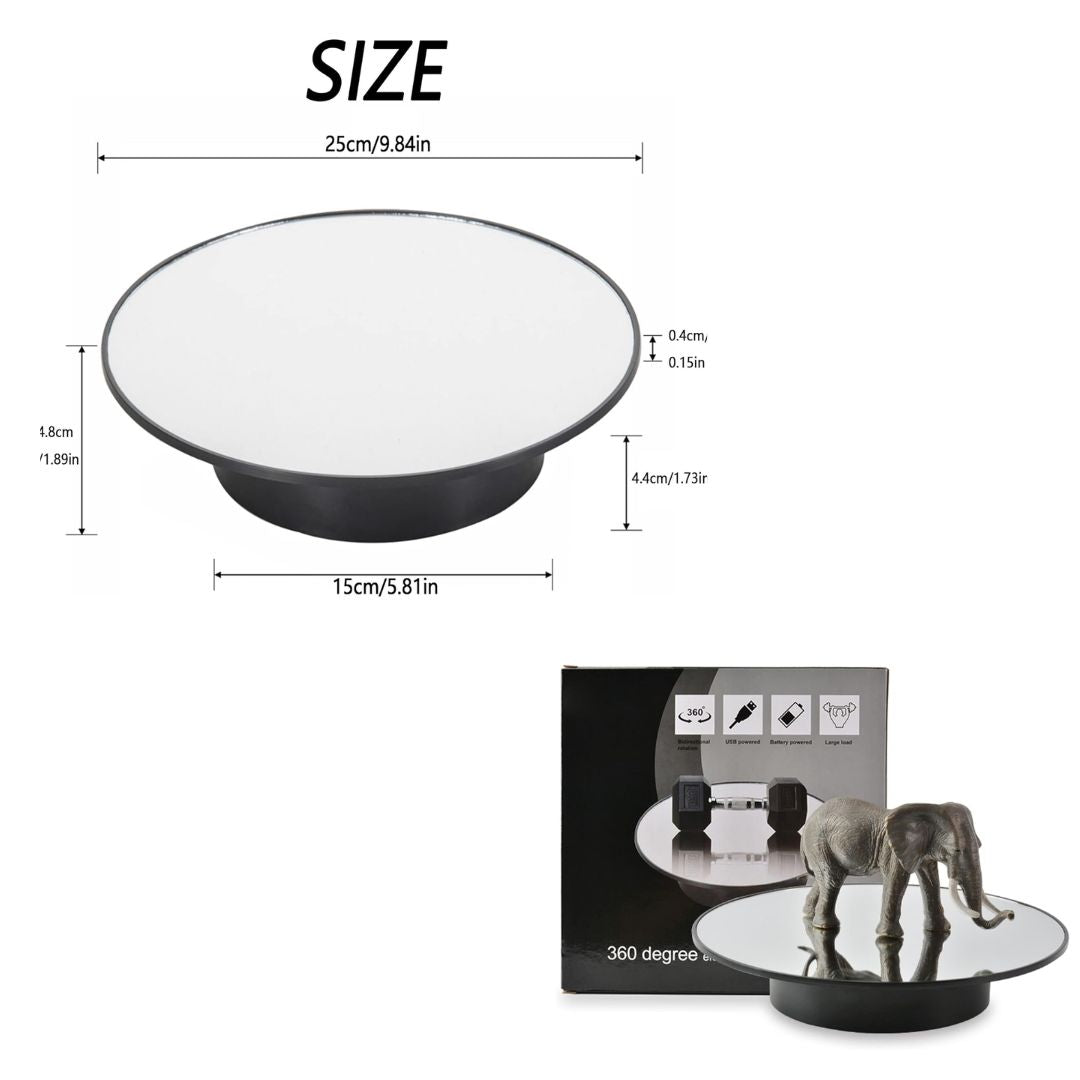 Electric Rotating Display Stand , Electric Rotating Turntable for Photography - Medaid International