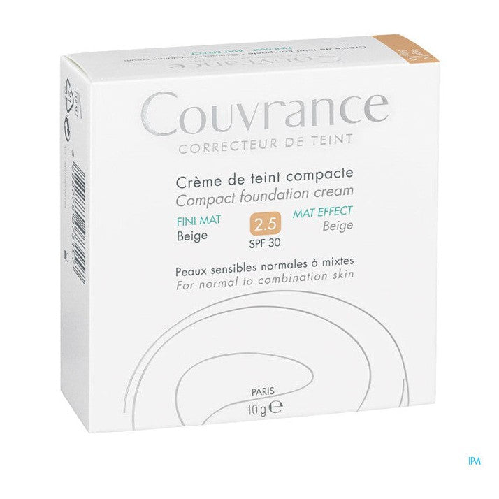 Couvrance Oil Free Mat Effect Compact Foundation Cream 10G 2.0 - Medaid International