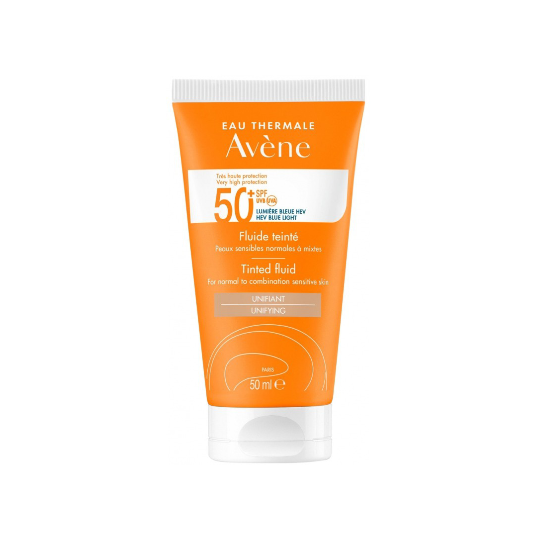 Avene Fluid Tinted SPF 50+ With Triasorb+ - 50 ml - Medaid