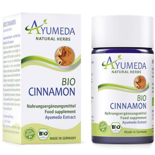 Ayumeda Organic Cinnamon Extract 60 Capsules - Medaid