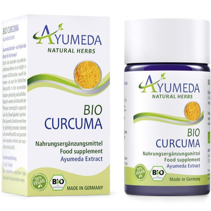 Ayumeda Organic Curcuma/Turmeric Extract 60 Capsules - Medaid