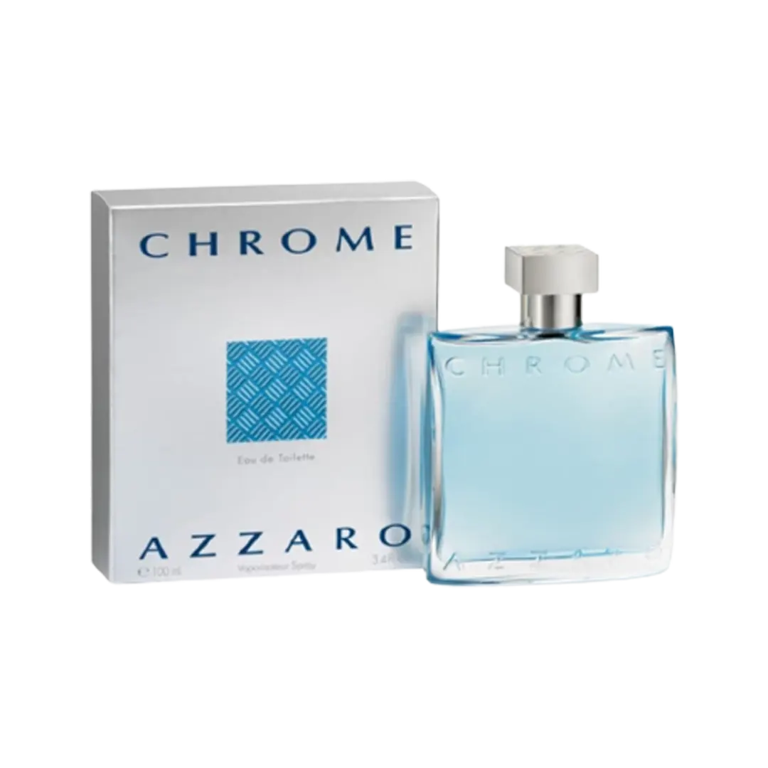 Azzaro Chrome Eau De Toilette Pour Homme - 3 Sizes - Medaid