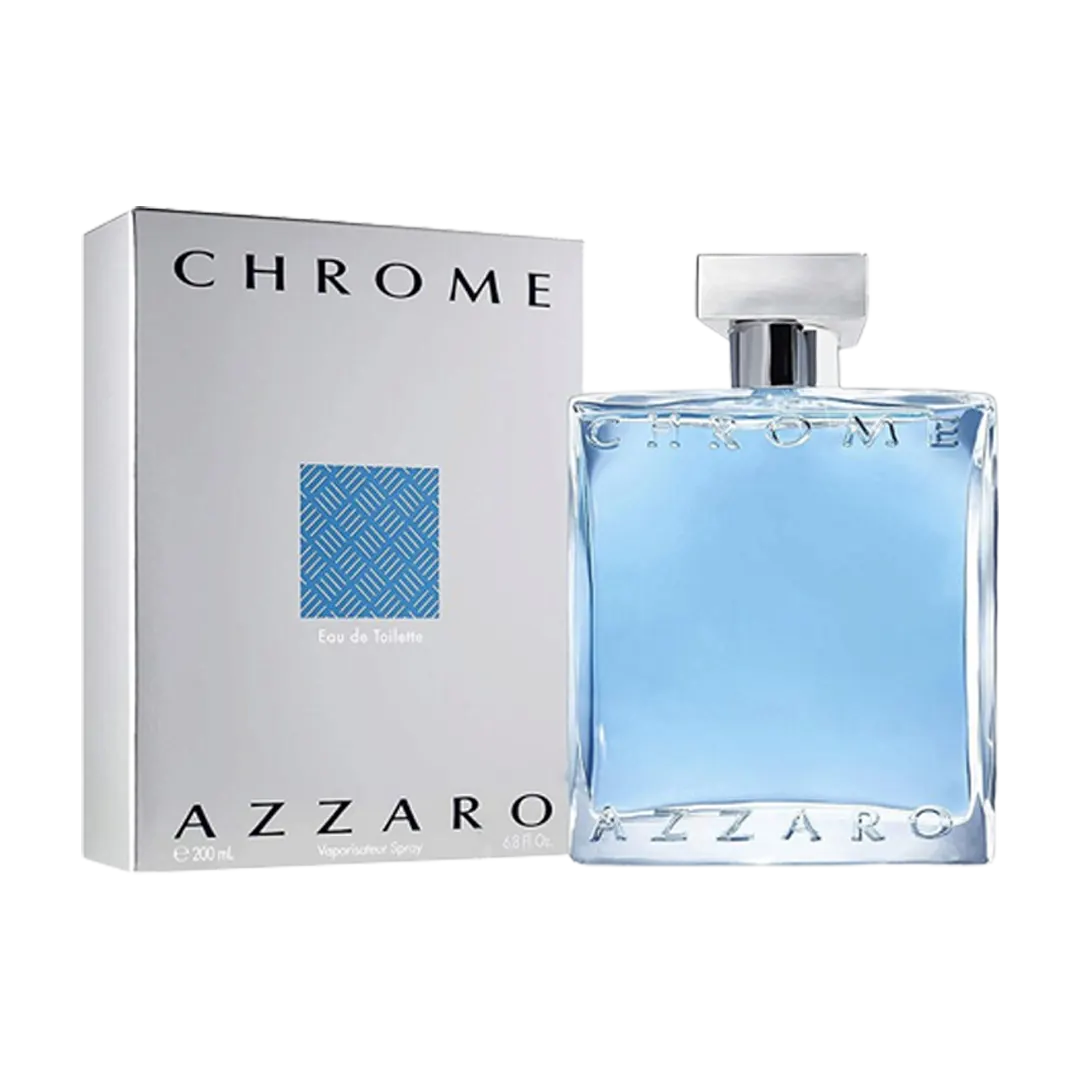 Azzaro Chrome Eau De Toilette Pour Homme - 3 Sizes - Medaid