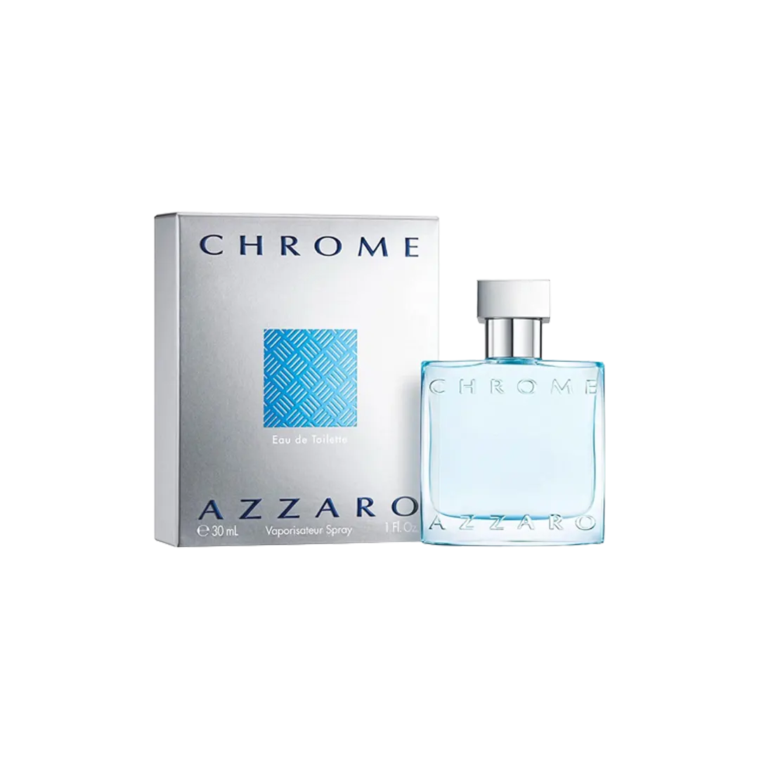 Azzaro Chrome Eau De Toilette Pour Homme - 3 Sizes - Medaid