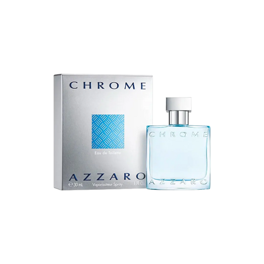 Azzaro Chrome Eau De Toilette Pour Homme - 3 Sizes - Medaid