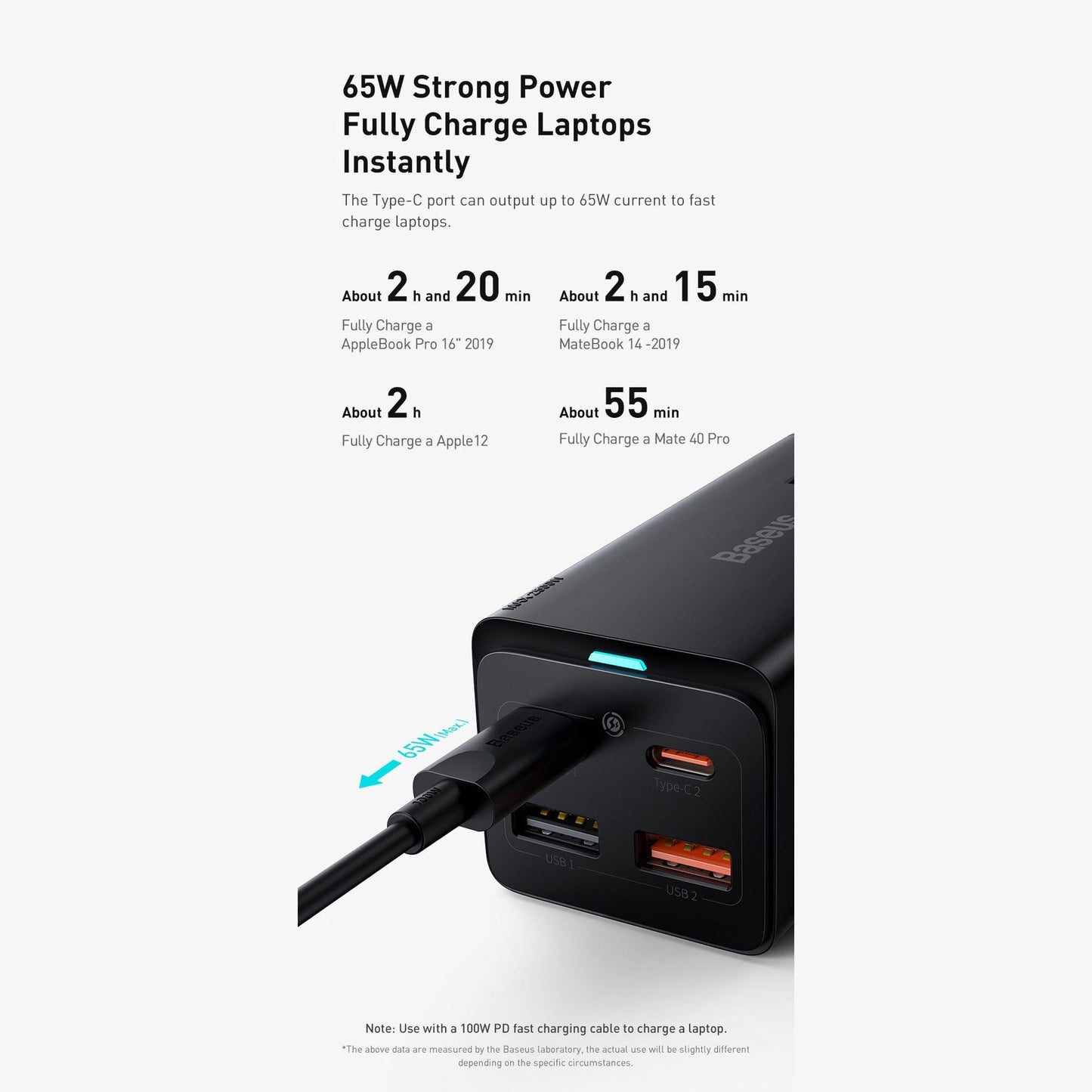 BASEUS DESKTOP POWER STRIP 65W  EA1080 - Medaid International