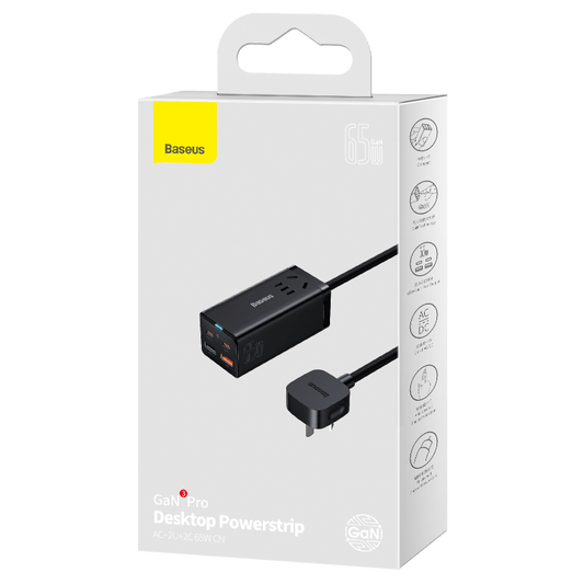 BASEUS DESKTOP POWER STRIP 65W  EA1080 - Medaid International