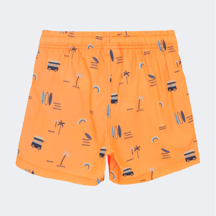 Color Kids Boys Beach Swim Short Orange - Medaid International