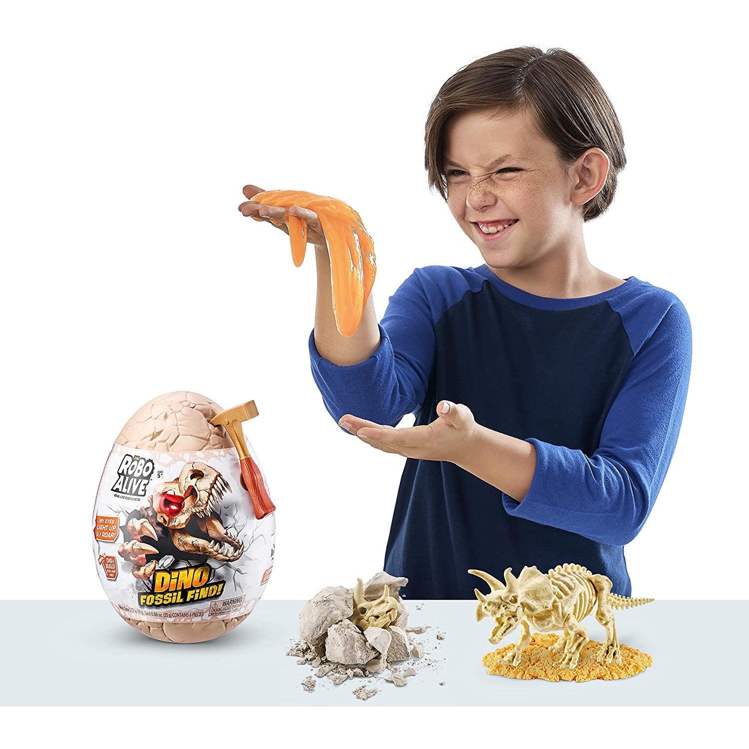 Zuru Robo Alive Dino Fossil Find Surprise Egg - Medaid International