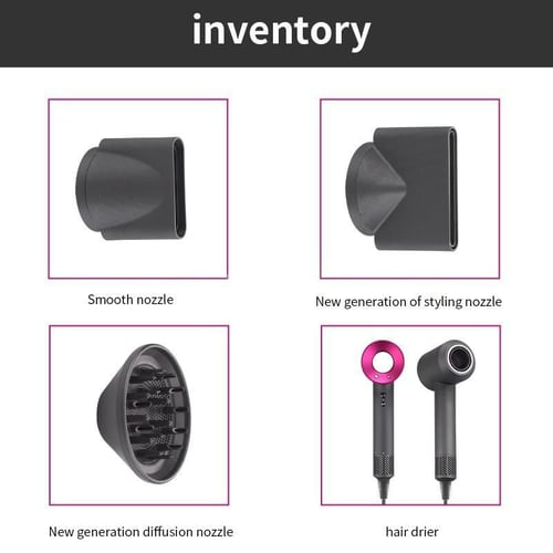 Leafless Professional Hair Dryer 1800W Ionic with 5 Attachments - Medaid International