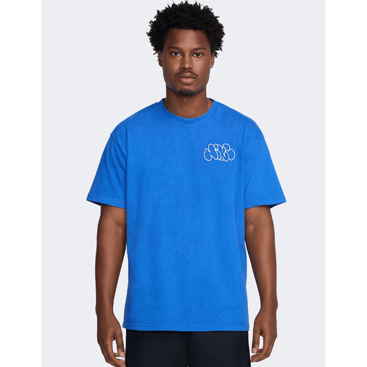 Nike Max90 Men Basketball T-Shirt Blue - Medaid International
