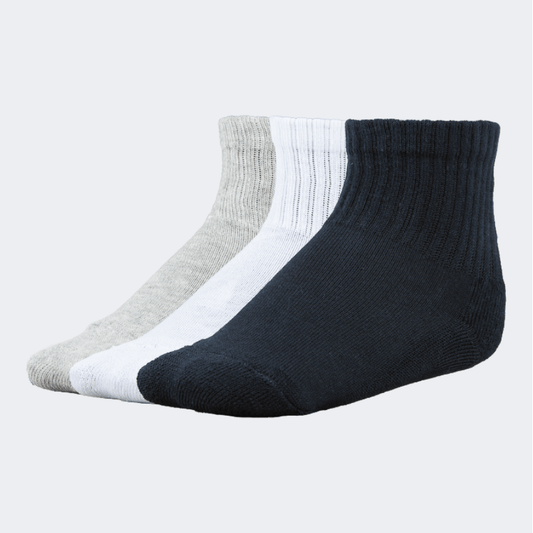 Top Ten Soft Kids Lifestyle Socks Black/White/Grey - Medaid International