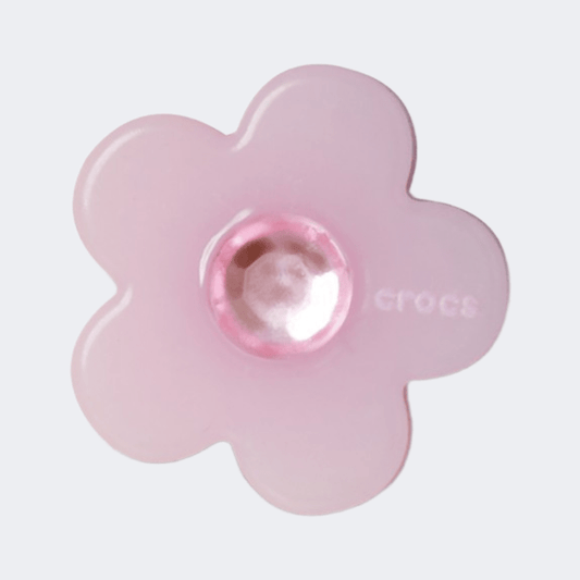 Crocs Flower With Gem Lifestyle Pins Pink - Medaid International