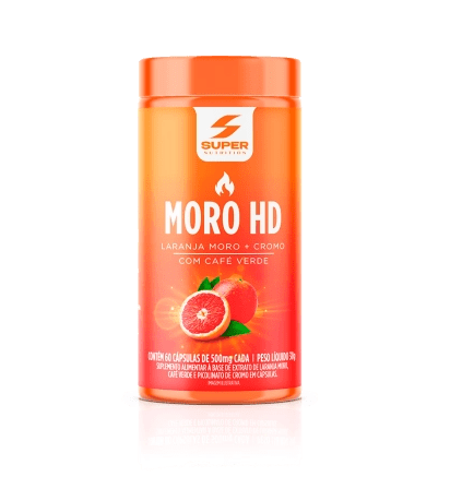 Moro HD Orange Moro, Green Coffee and Chrome (60 capsules) - Medaid