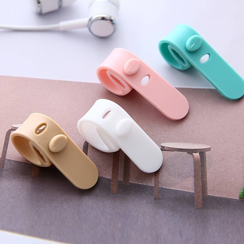 Silicone Wire Organizer   Cable Organizer 4pcs - Medaid International