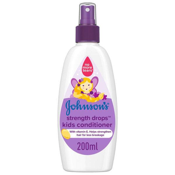 Johnson's Conditioner Spray Strength Drops Kids - 200 ml - Medaid