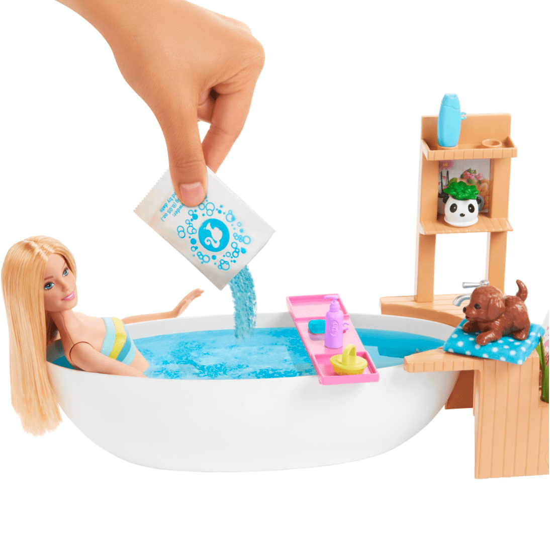 Doll & Bathtub Playset, Confetti Soap & Accessories - Medaid International