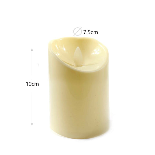 Battery Operated Flickering, Moving LED Flameless Candle - Medaid - Lebanon