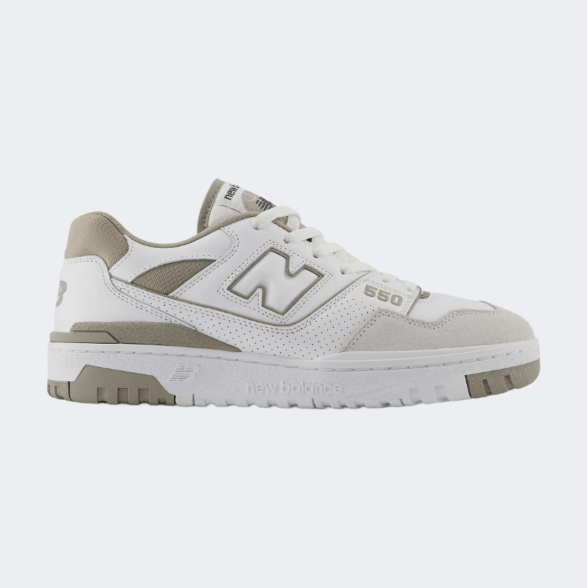 New Balance BB550 Women Lifestyle Shoes White/Arid Stone - Medaid International