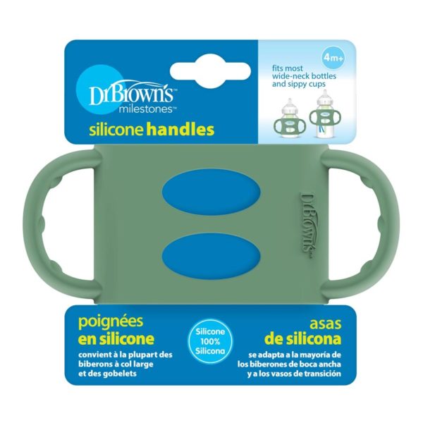 Dr Brown's Bottles Silicone Handles 4m+ - Medaid