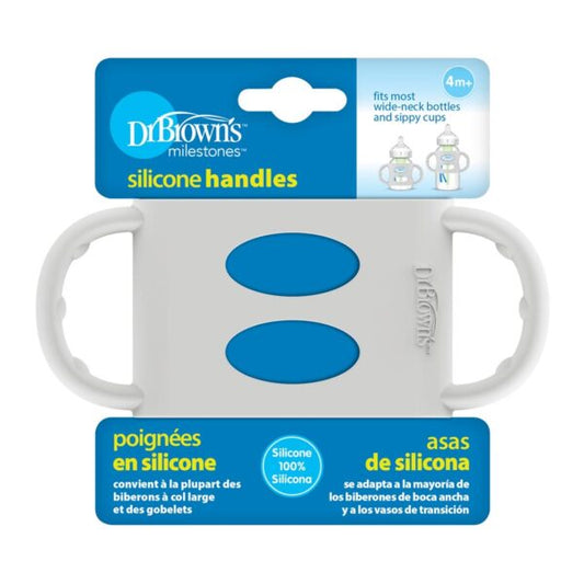 Dr Brown's Bottles Silicone Handles 4m+ - Medaid