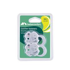 Bebeconfort Cross Dummy Fastener Pack of 2 Urban Garden - Medaid