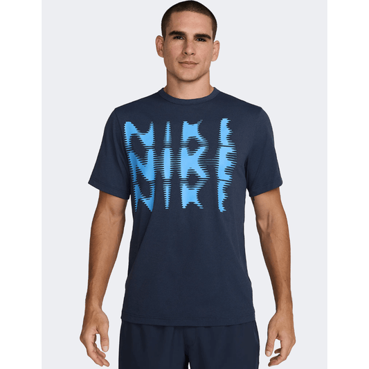 Nike Df Hyverse Men Training T-Shirt Thunder Blue - Medaid International