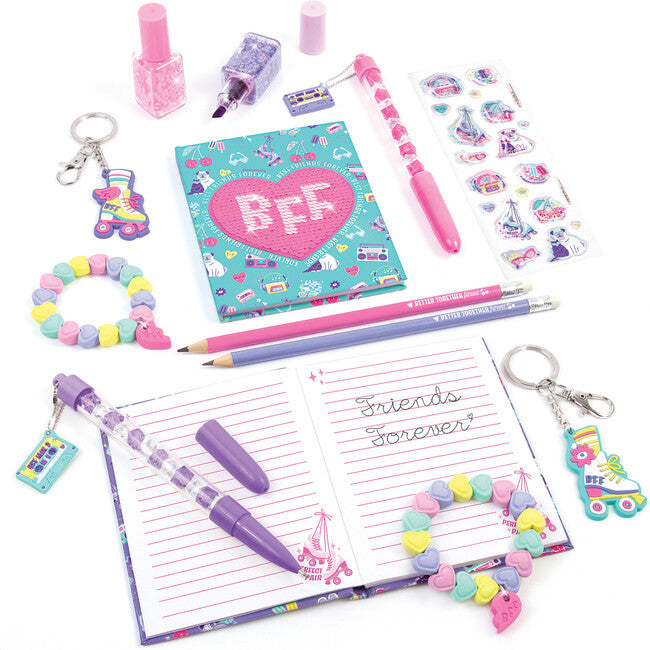 Besties Forever Stationery Set - 13pc Matching BFF Set - Medaid International
