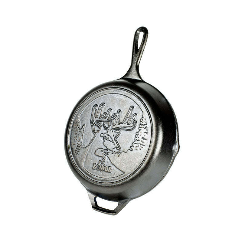 Wildlife Series 26cm Cast Iron Deer Skillet - Medaid International
