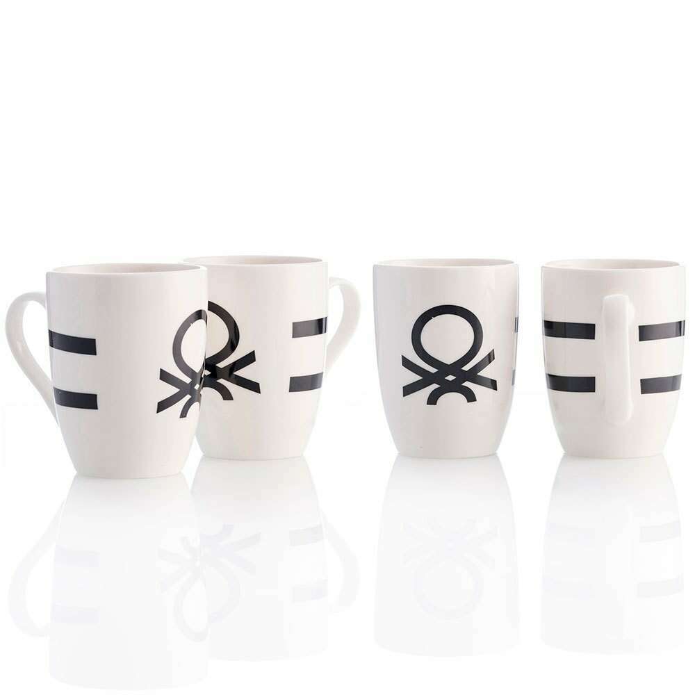 Black&White Collection, Set of 4 Mugs - Medaid International
