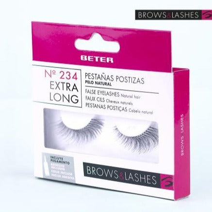 Beter 44234 False Eyelashes N234 Extra Length - Medaid