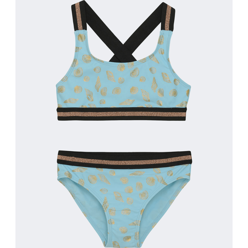 Color Kids Girls Beach Bikini Set Blue - Medaid International