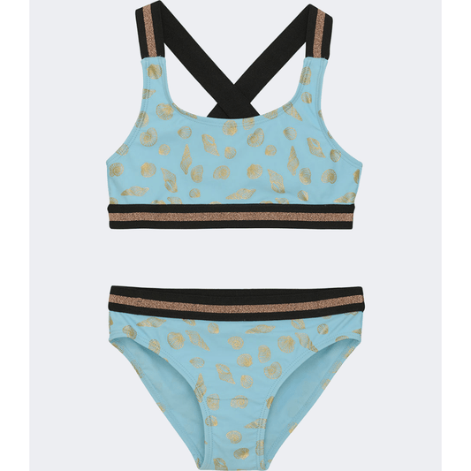 Color Kids Girls Beach Bikini Set Blue - Medaid International