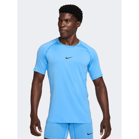 Nike Pro Men Training T-Shirt Blue - Medaid International