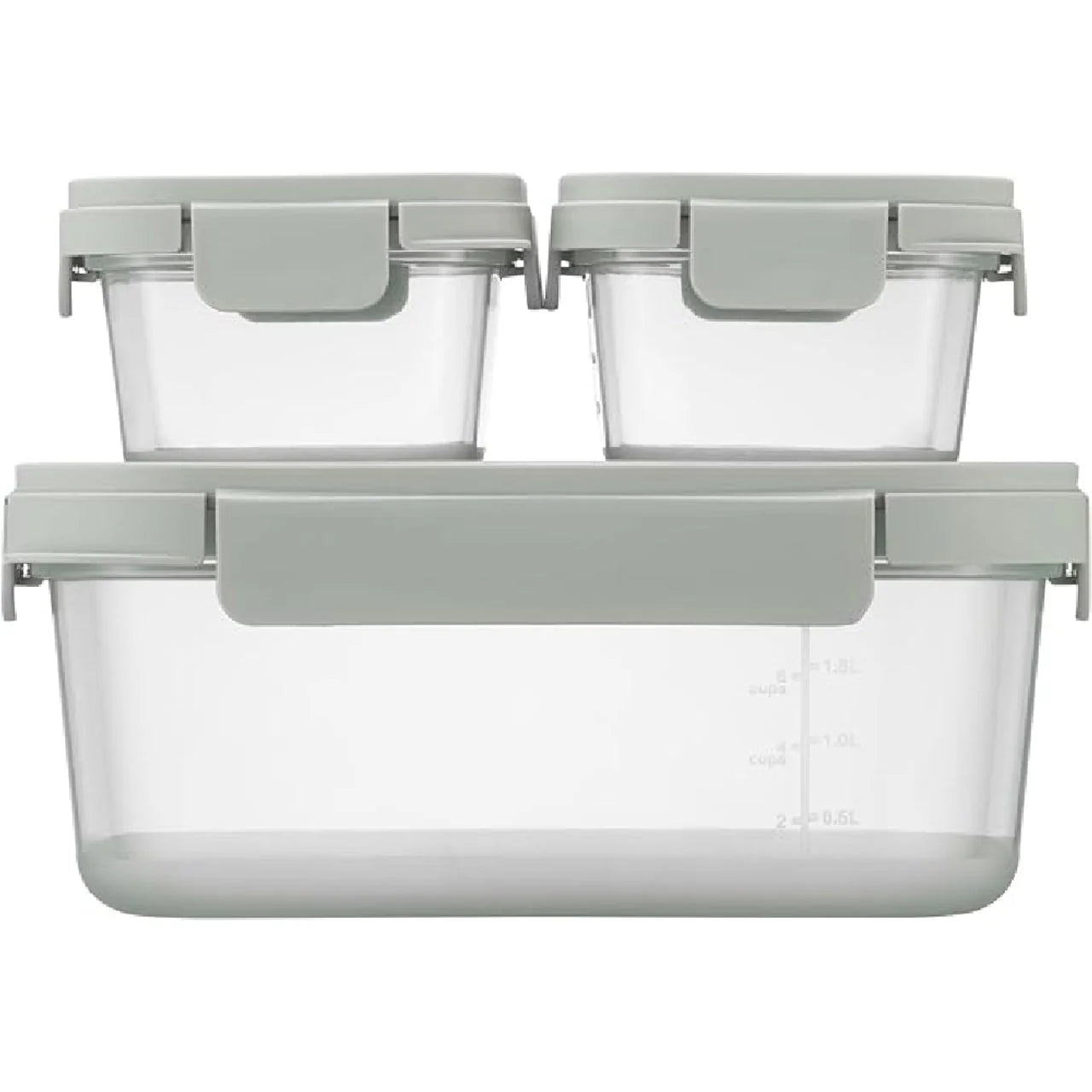 Nestopia Set - 3 Containers  (2 x 920ml &amp; 1 x 4.4L) - Medaid International