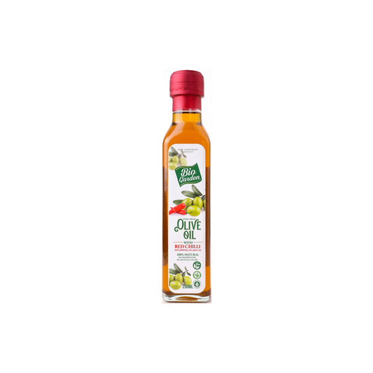 BIO GARDEN OLIVE OIL WITH CHILI - Medaid International