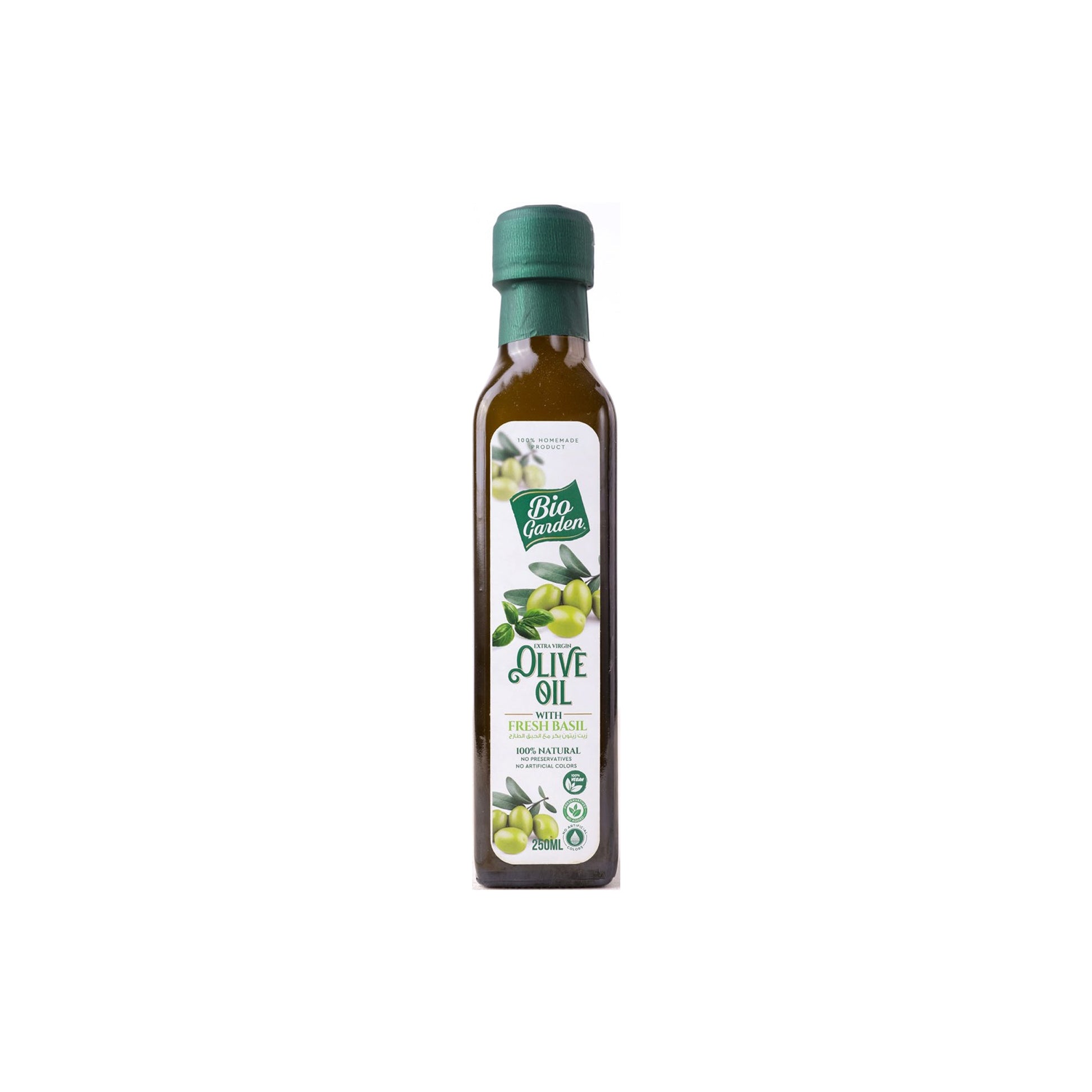 BIO GARDEN OLIVE OIL WITH BASIL - Medaid International