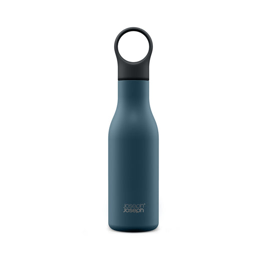 Joseph Joseph Loop™ 500ml Stainless-steel Vacuum Insulated Water Bottle Blue - Medaid International