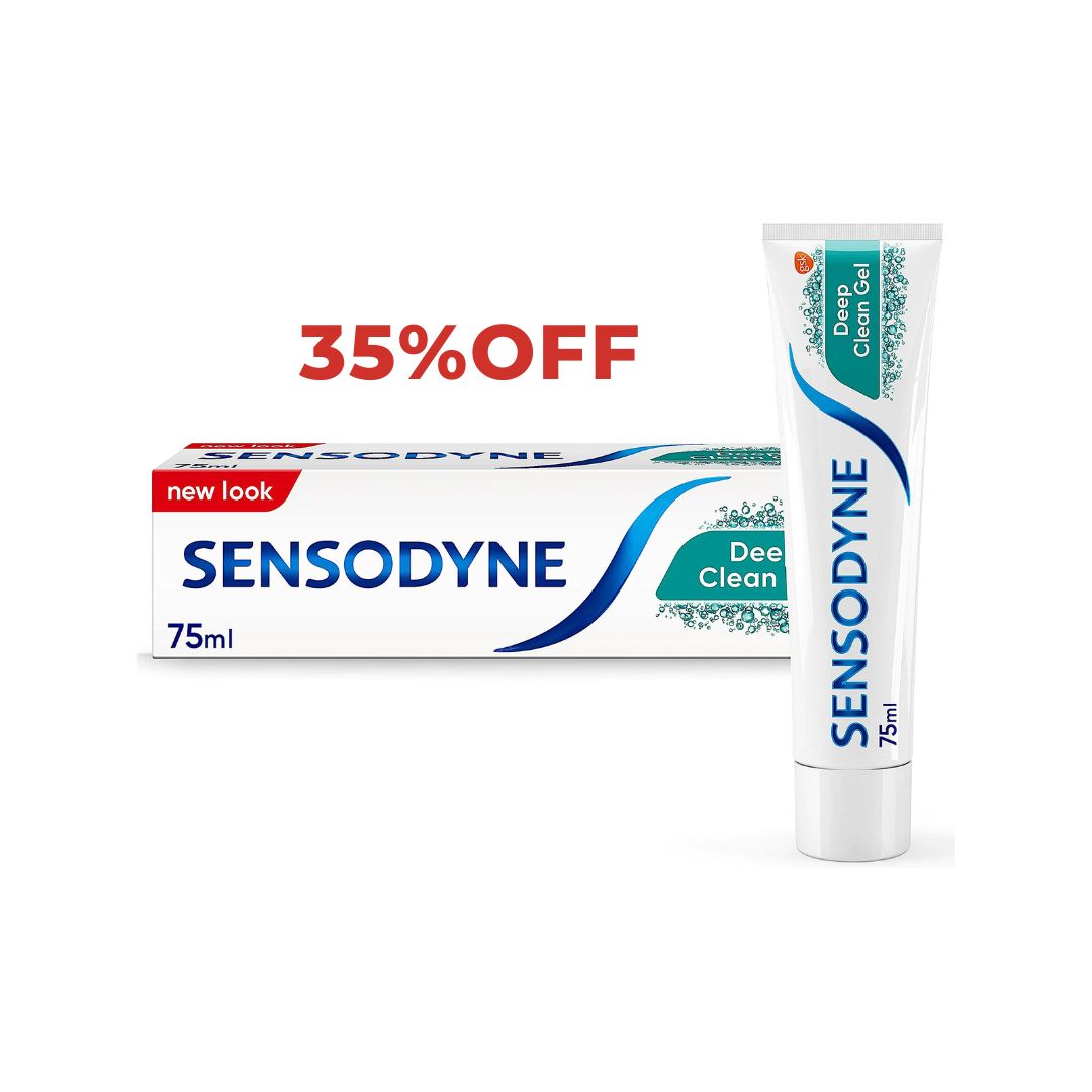 SENSODYNE Deep clean 35%OFF 75ML - Medaid International
